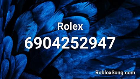 rolex roblox id code|Rolex song id Roblox.